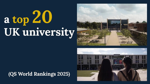 Thumbnail for Top 20 UK university in QS World University Rankings 2025 | University of Nottingham