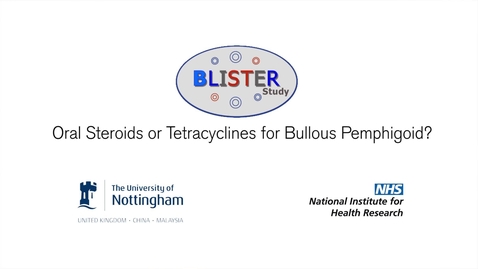 Thumbnail for A safer long term treatment for blistering skin disease
