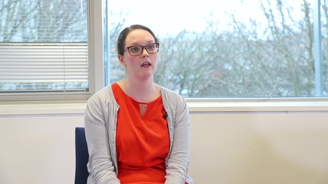 Thumbnail for Dr Emma Taylor-Steeds, PhD alumna - Sharing her career plans with her supervisors