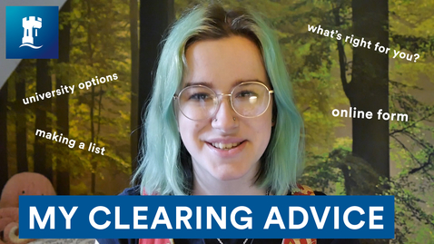 Thumbnail for My Clearing experience 2020