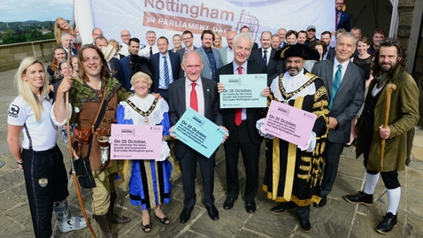 Thumbnail for entry Nottingham in Parliament Day launch 