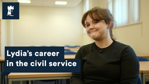 Thumbnail for Lydia’s career in the civil service