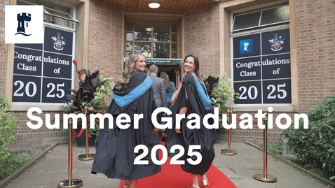 Thumbnail for Summer Graduation 2025 | University of Nottingham