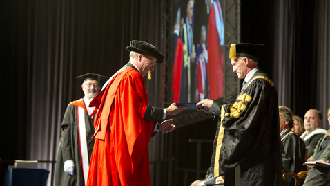 Thumbnail for entry Honorary Graduate 2014 - Mark Ovenden - Dr of Laws
