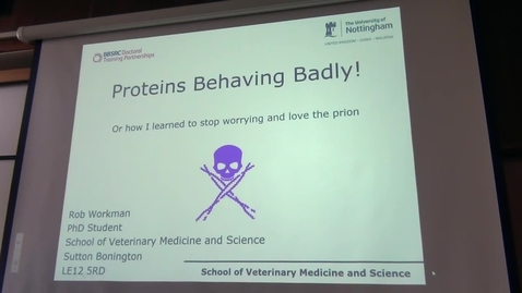 Thumbnail for Proteins behaving badly - by Rob Workman