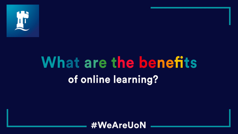 Thumbnail for entry What are the benefits of online learning?