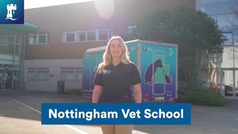Thumbnail for entry School of Veterinary Medicine and Sciences - school and campus tour with one of our students