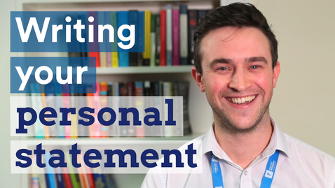 Thumbnail for entry Top 5 personal statement tips