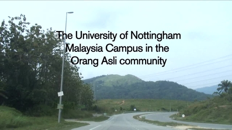 Thumbnail for UNMC students at work in the Orang Asli community