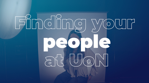 Thumbnail for entry Finding your people at UoN