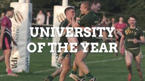Thumbnail for entry We are University of the Year for Sport and International