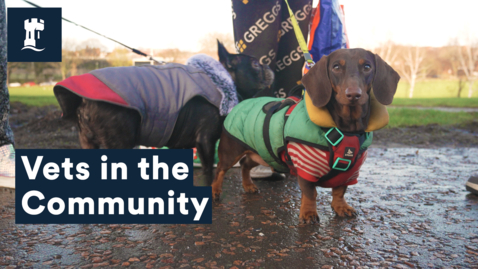 Thumbnail for Vets in the Community - a project co-ordinated by students at the University of Nottingham