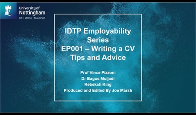 Cv Tips And Advice The University Of Nottingham