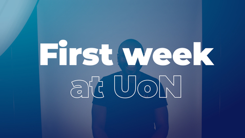 Thumbnail for entry First week at UoN
