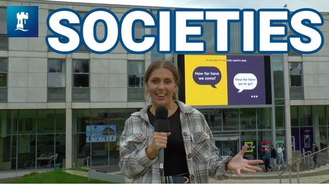 Thumbnail for entry Vlog: Societies at the University of Nottingham