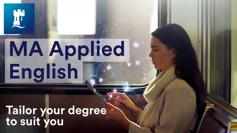 Thumbnail for Applied English at the University of Nottingham