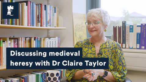 Thumbnail for Research in the Department of History: Dr Claire Taylor |History | University of Nottingham
