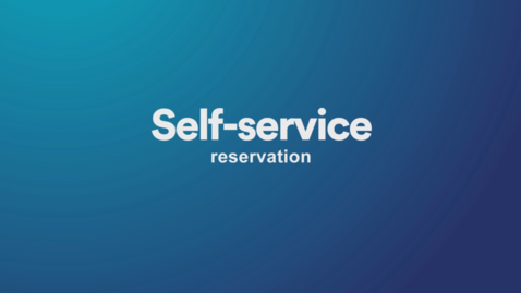 Thumbnail for entry Self-service Reservations in our libraries