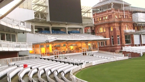 Thumbnail for entry Lord's Cricket Ground sport reception highlights