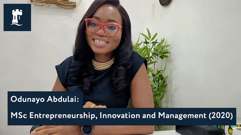 Thumbnail for Odunayo Abdulai, MSc Entrepreneurship, Innovation and Management (2020)