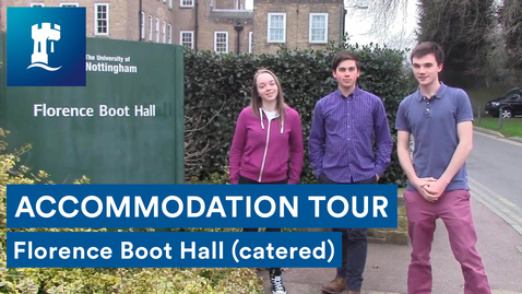 Thumbnail for entry Vlog: Florence Boot Hall tour