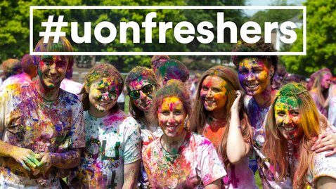 Thumbnail for entry Welcome #UoNFreshers!
