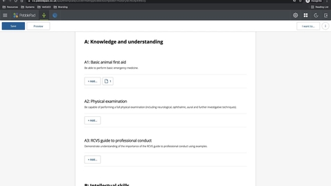 Thumbnail for entry Mapping your assets to the learning outcomes tracker