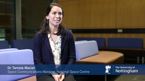 Thumbnail for Dr Tamela Maciel talks about using her PhD within science communications.