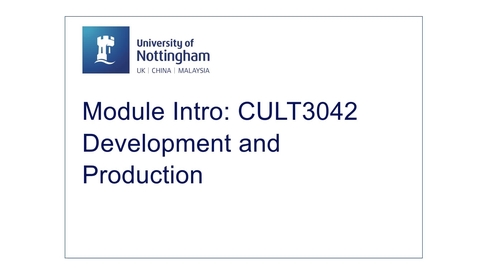 Thumbnail for CULT3042 Development and Production