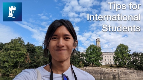 Thumbnail for entry Tips for international students starting university