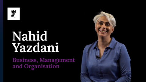 Thumbnail for Nahid Yazdani - Research in Business, Management and Organisation