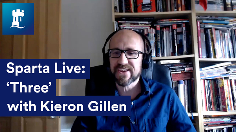 Thumbnail for Sparta Live: Three with Kieron Gillen