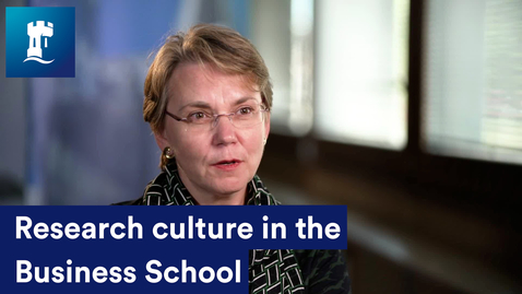Thumbnail for Research culture at Nottingham University Business School