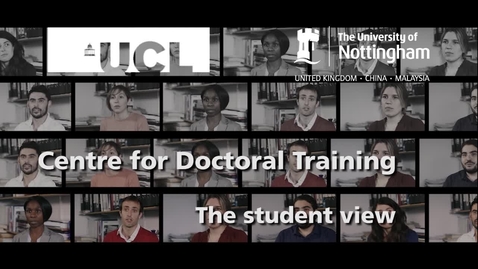 Thumbnail for entry Centre for Doctoral Training in Advanced Therapeutics and Nanomedicines