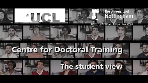 Thumbnail for Centre for Doctoral Training in Advanced Therapeutics and Nanomedicines