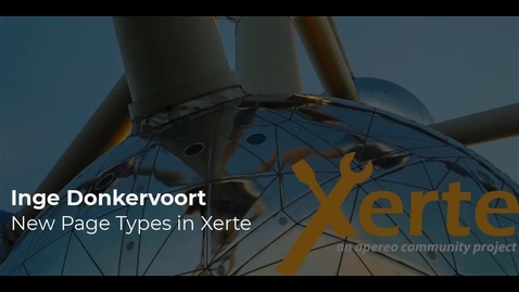 Thumbnail for Inge Donkervoort - New Page Types in Xerte