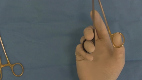 Thumbnail for Handling ringed surgical instruments and thumb forceps