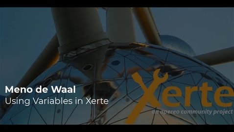 Thumbnail for Menoo deWaal - Using Variables in Xerte