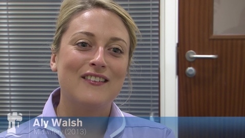 Thumbnail for Aly Walsh - Midwifery Alumna 2013
