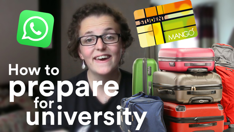 Thumbnail for entry Vlog: Preparing for uni