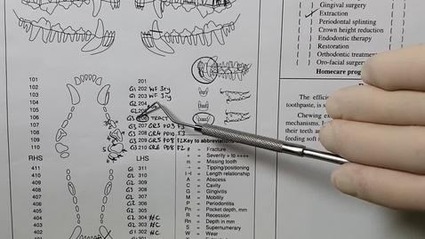Thumbnail for Dental charting