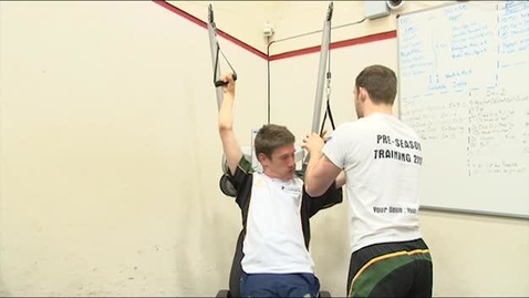 Thumbnail for entry Academic and sports support for disabled students at Nottingham - Thomas's story