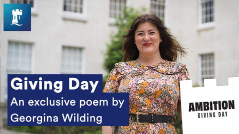 Thumbnail for entry A special Giving Day Poem by Georgina Wilding