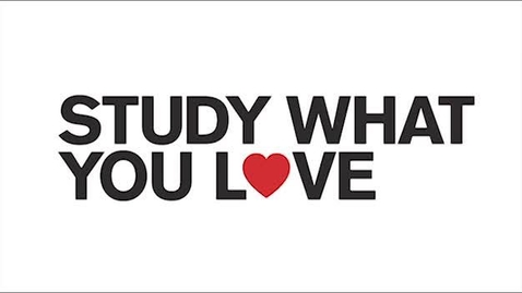 Thumbnail for entry Study What You Love - Andy Fisher