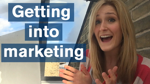 Thumbnail for entry Vlog: 5 tips for getting into marketing with an Arts degree