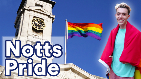 Thumbnail for entry Raising the flag for #NottsPride 2018 🌈🏳️‍🌈