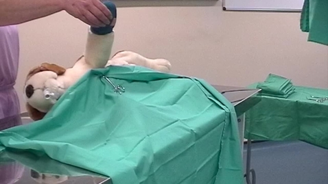 Thumbnail for Surgical limb draping technique