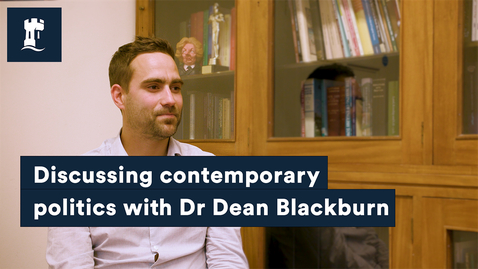 Thumbnail for entry Research in the Department of History: Dr Dean Blackburn | History | University of Nottingham