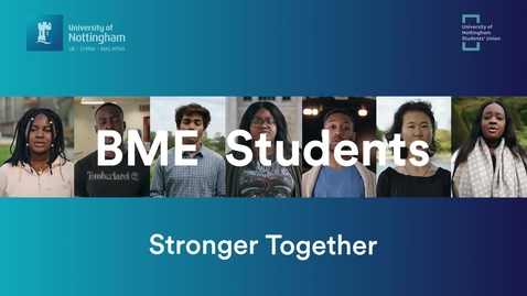 Thumbnail for entry BME Students - Stronger Together