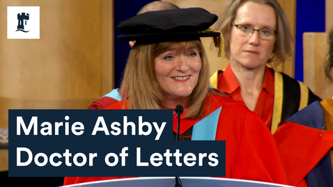 Thumbnail for entry Honorary Graduate 2022 - Marie Ashby - Doctor of Letters